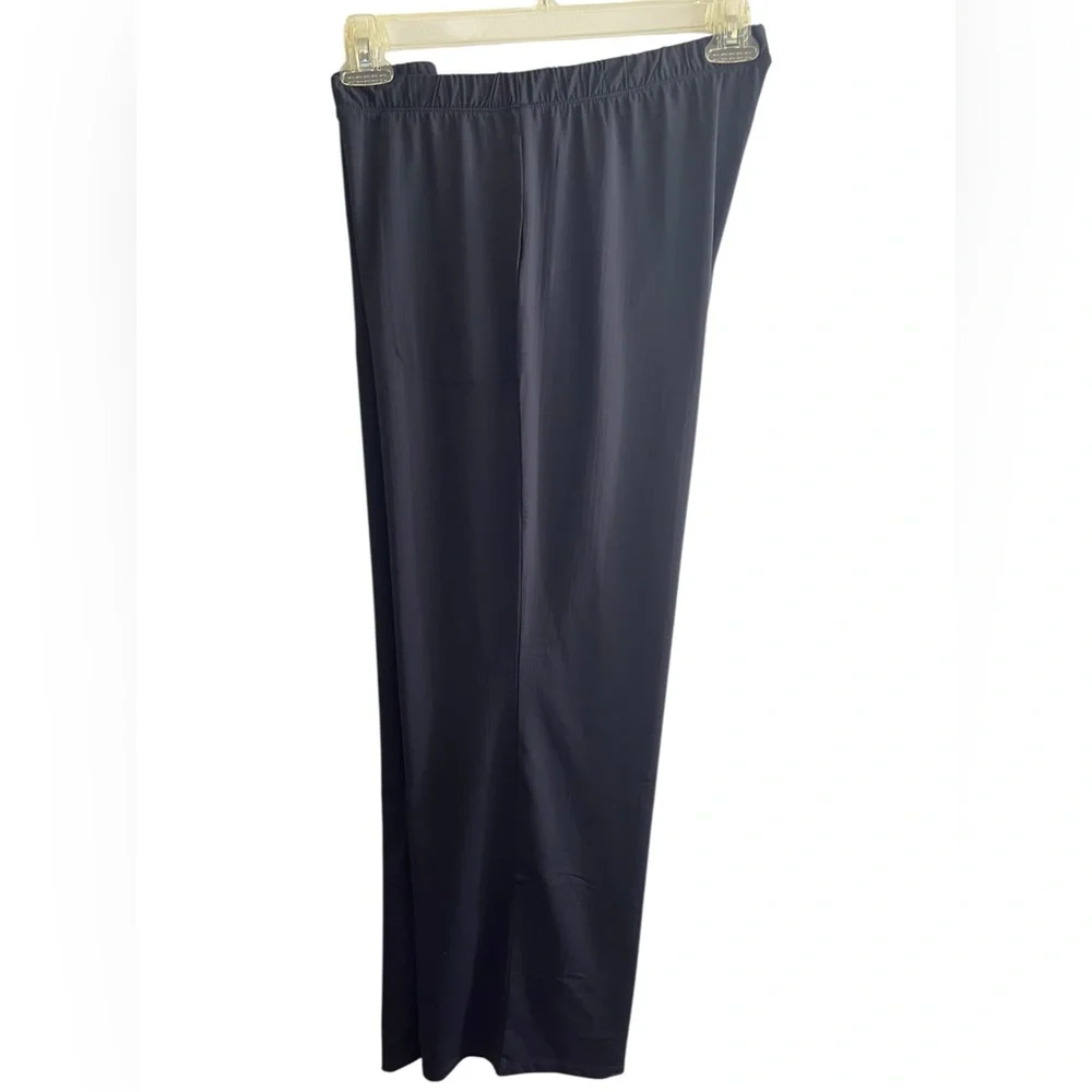 IBKUL IBKomfortable Size XL Straight-leg jogger Black Pants with Pockets - Picture 4 of 14